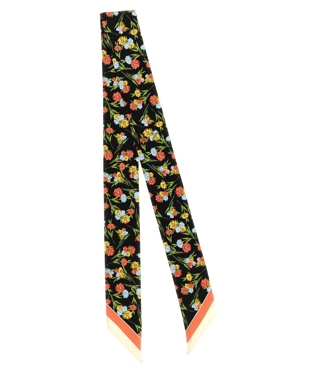 VALENTINO Мульти шелковый шарф, фото 2