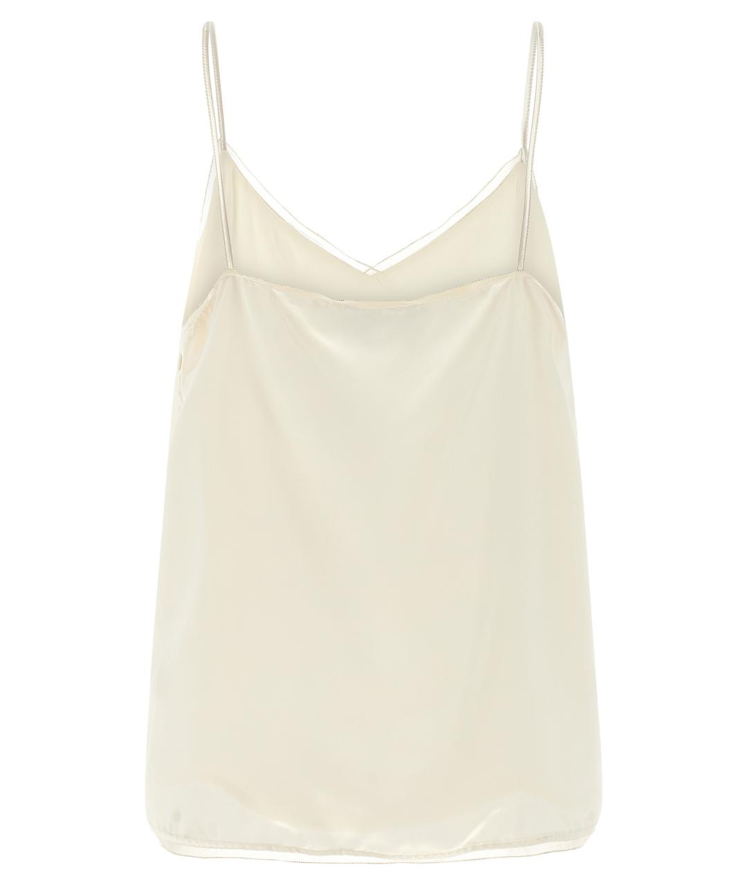 FABIANA FILIPPI Белая вискозная блузы, фото 2