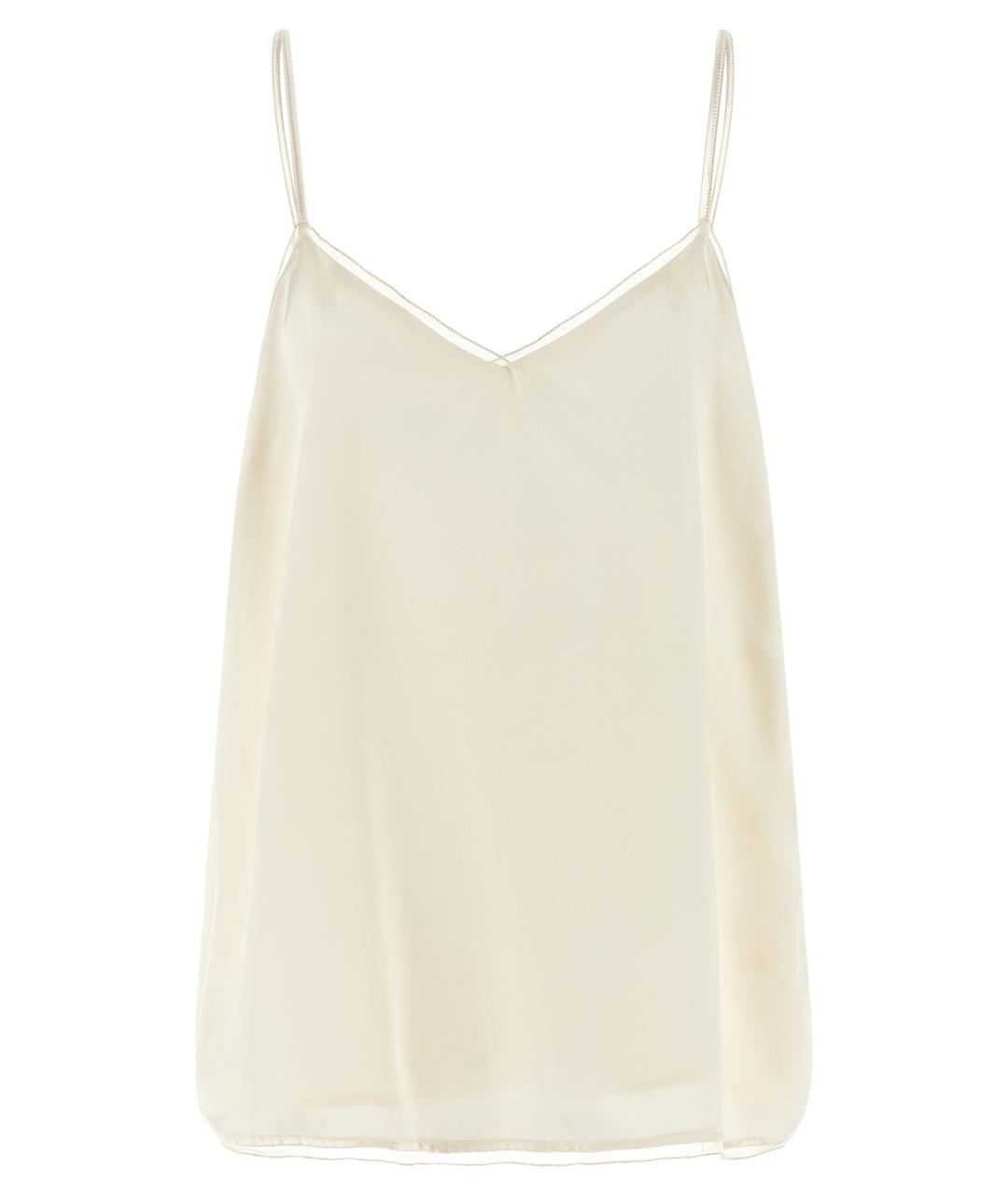 FABIANA FILIPPI Белая вискозная блузы, фото 1