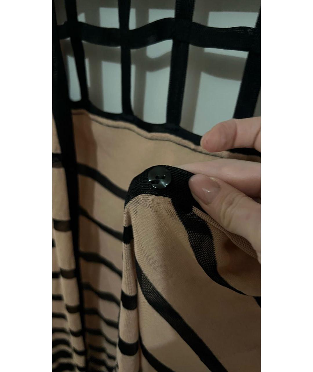 DOLCE&GABBANA Бежевый вискозный кардиган, фото 4