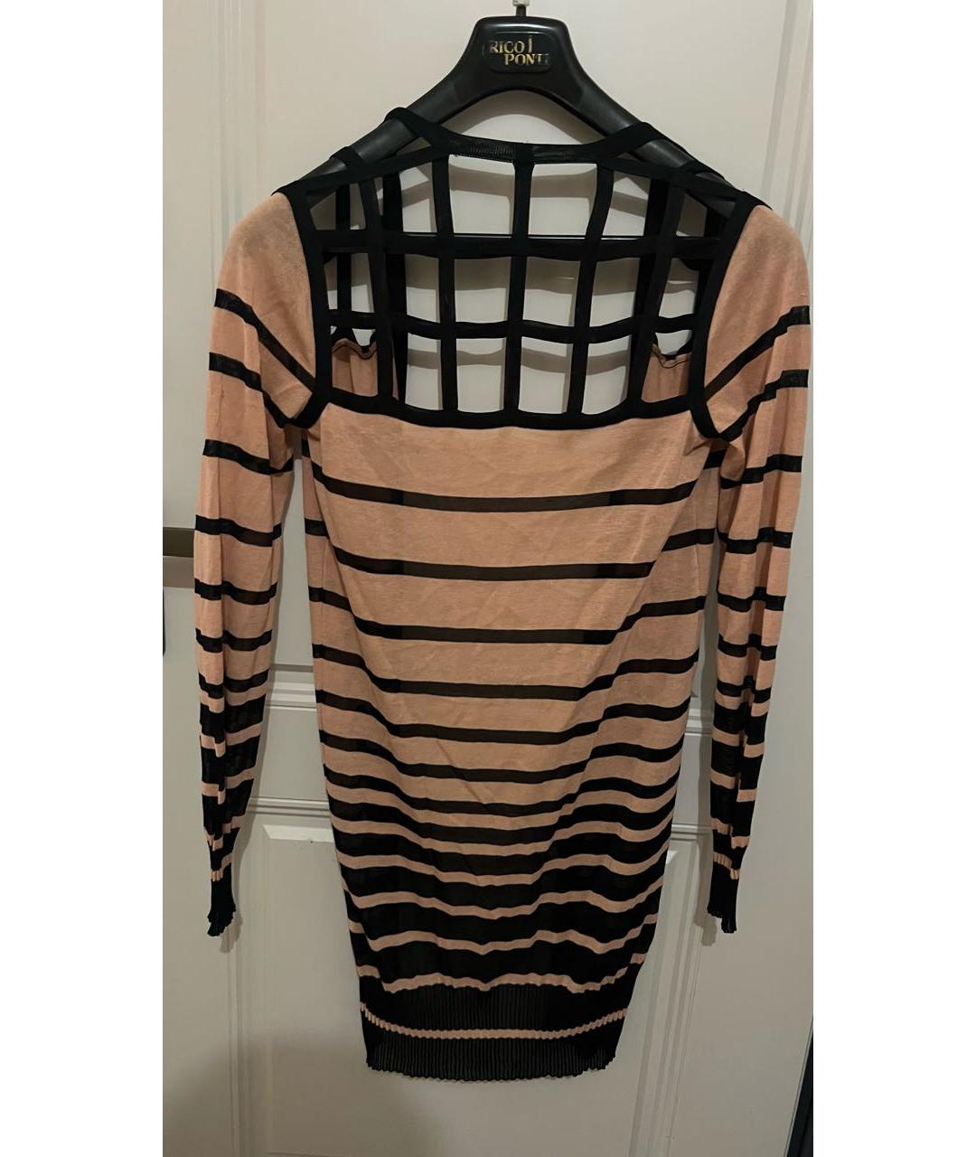 DOLCE&GABBANA Бежевый вискозный кардиган, фото 2