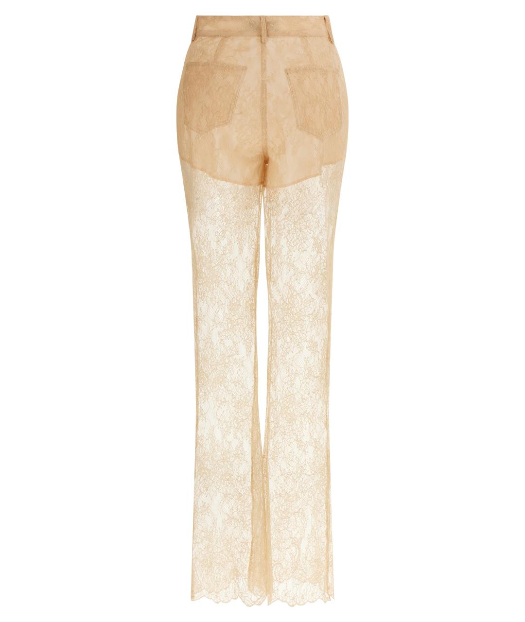 GIUSEPPE DI MORABITO Розовые полиамидовые прямые брюки, фото 2