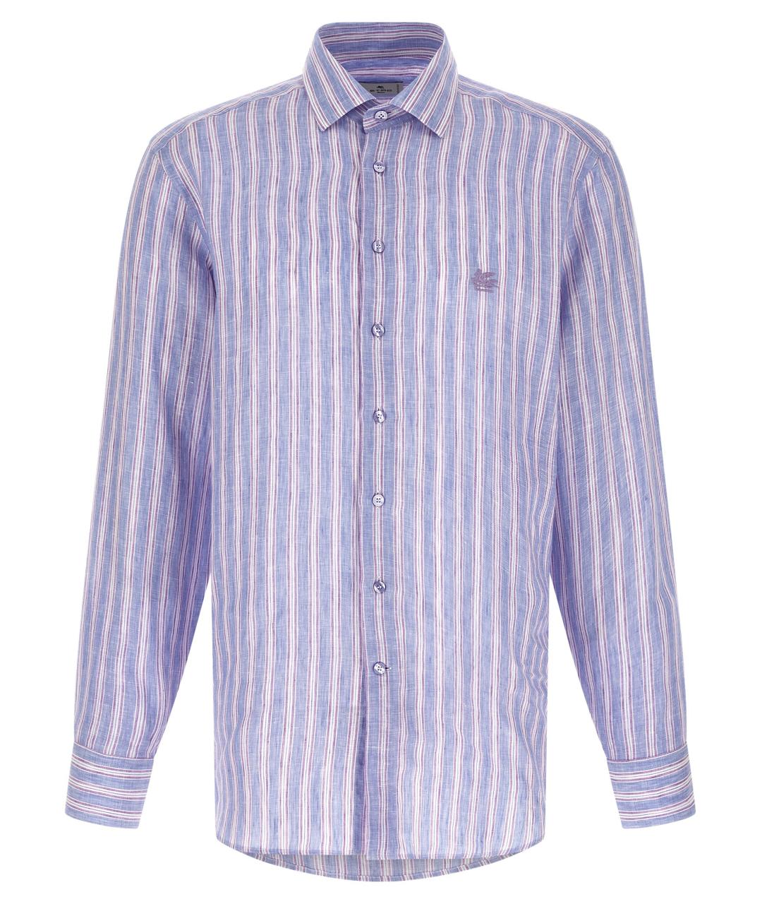ETRO Мульти льняная кэжуал рубашка, фото 1