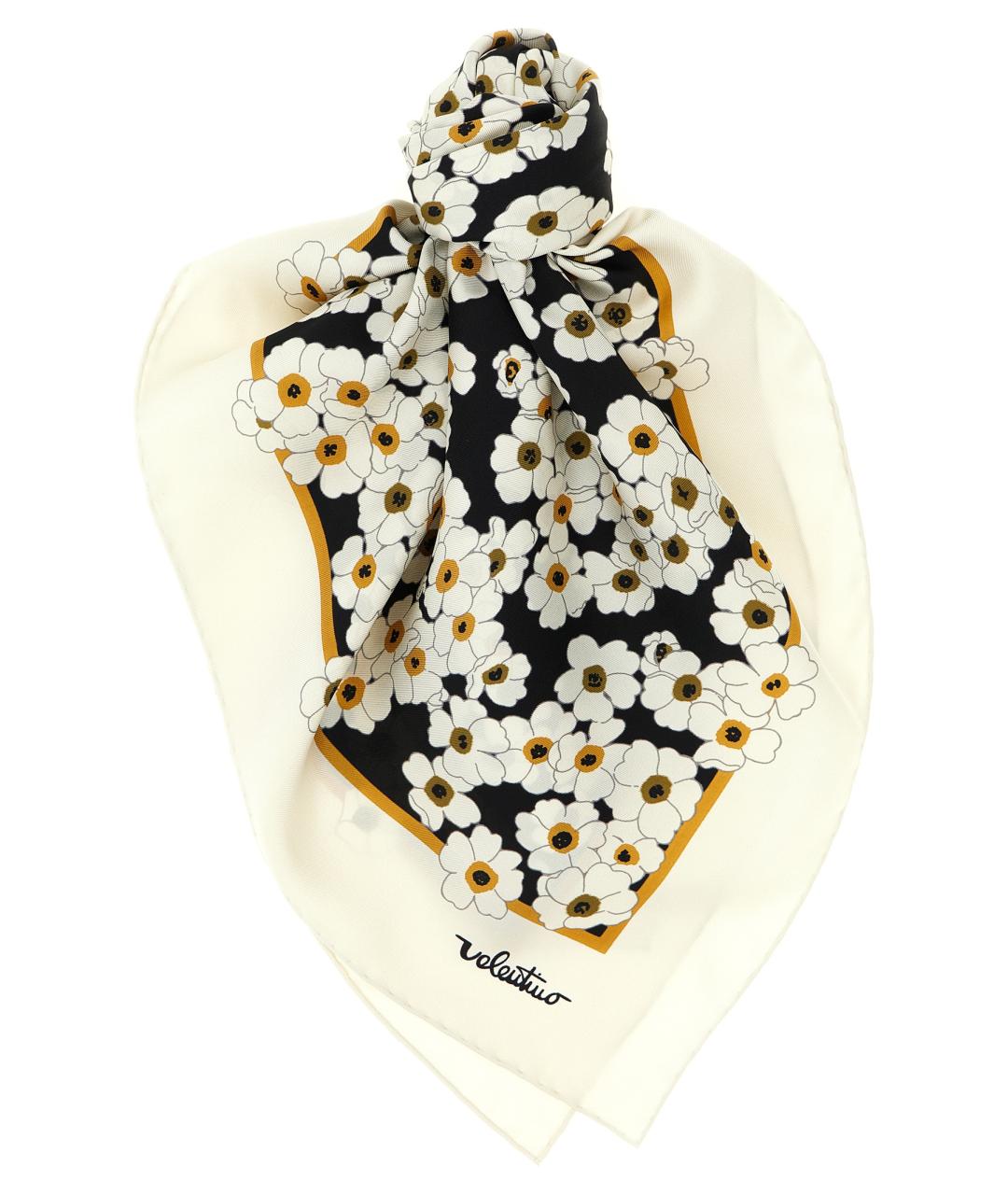 VALENTINO Мульти шелковый платок, фото 1