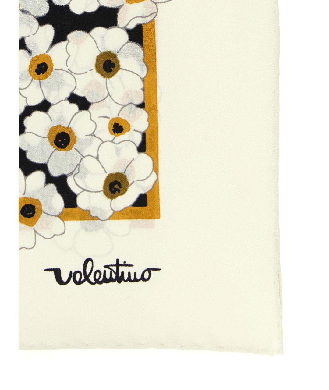 VALENTINO Мульти шелковый платок, фото 2