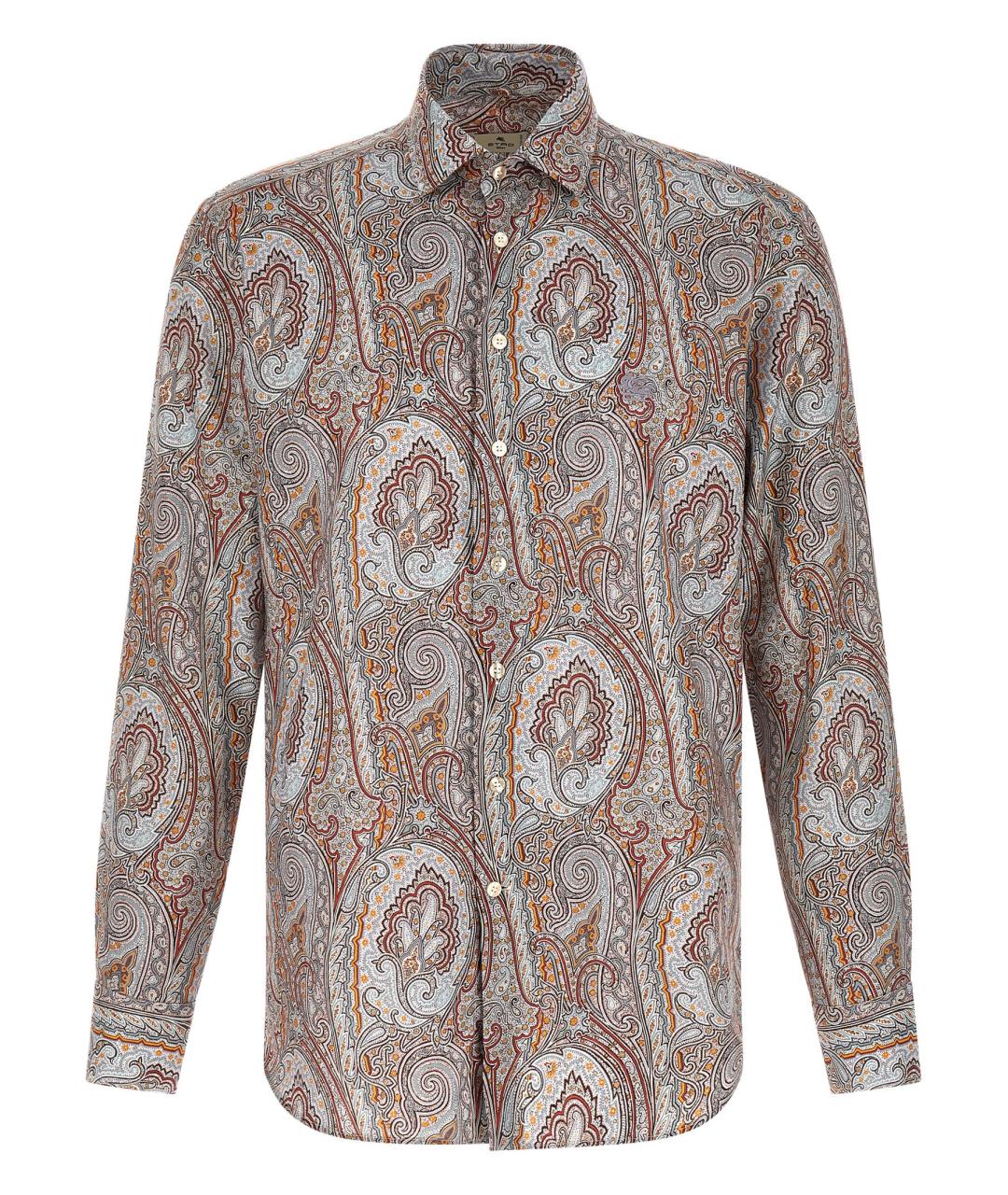 ETRO Мульти хлопковая кэжуал рубашка, фото 1