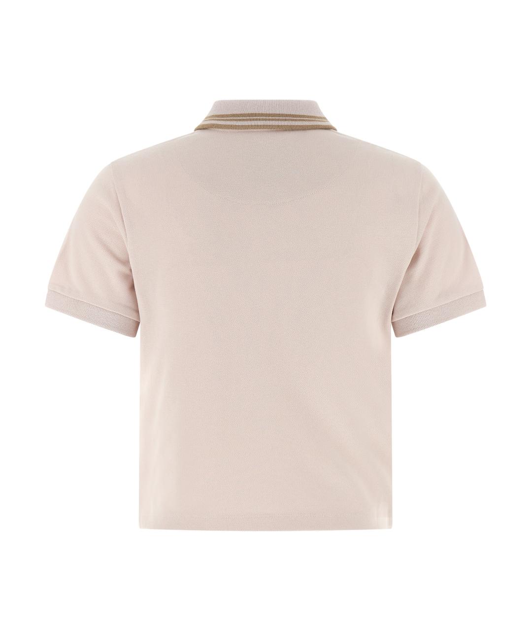 VIVIENNE WESTWOOD Розовая хлопковая футболка, фото 2