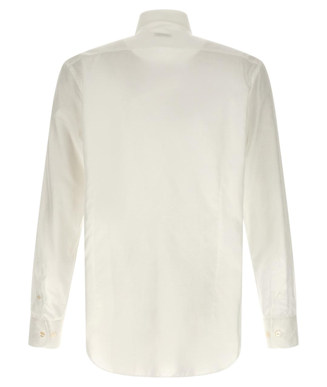 ETRO Белая хлопковая классическая рубашка, фото 2