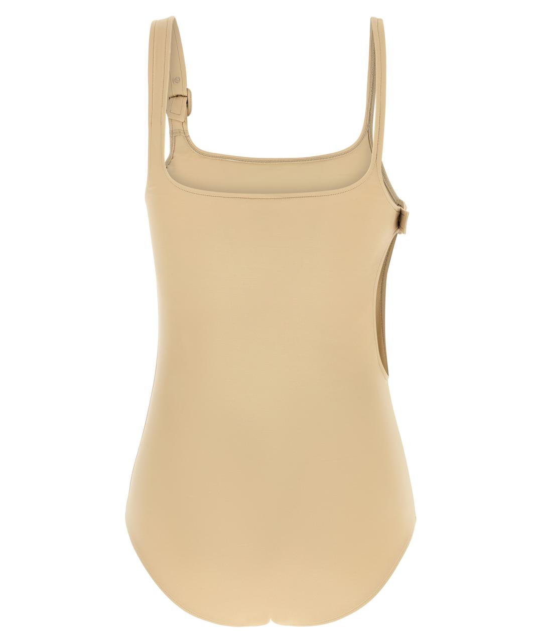 COURREGES Бежевое полиамидовое боди, фото 2