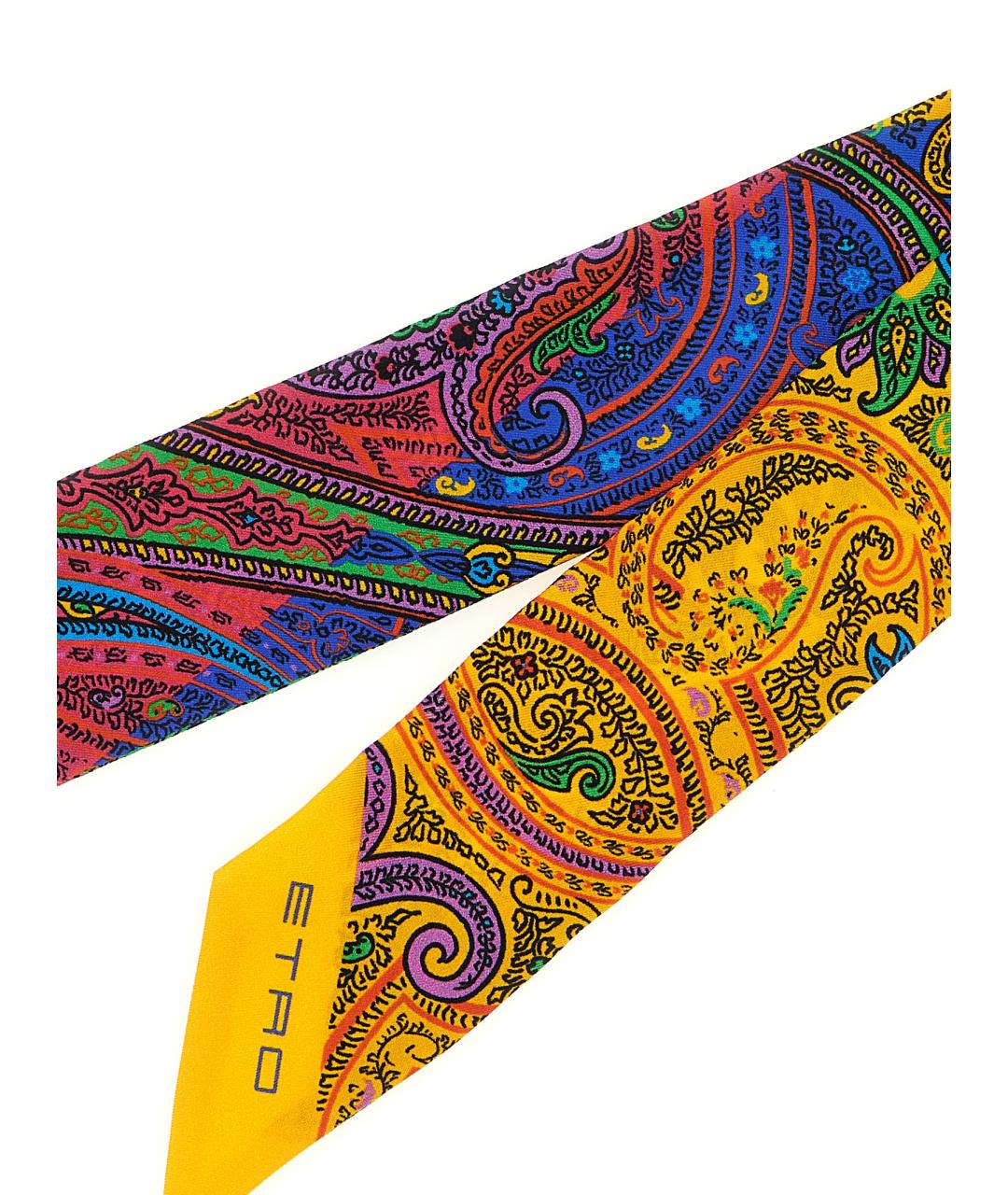 ETRO Мульти шелковый шарф, фото 3