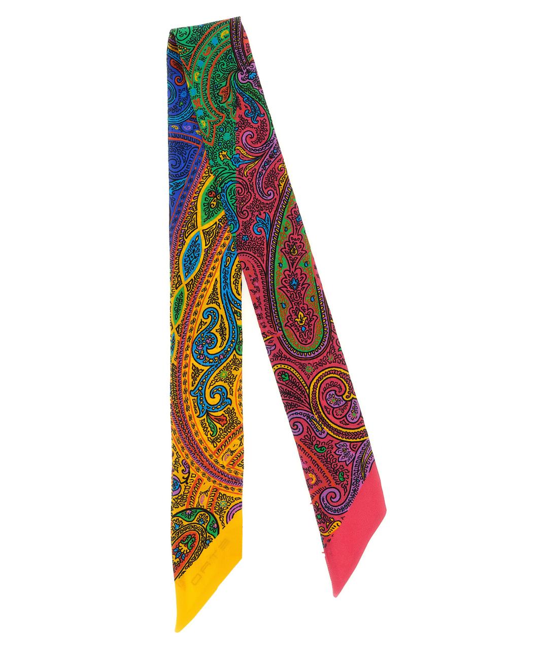 ETRO Мульти шелковый шарф, фото 2
