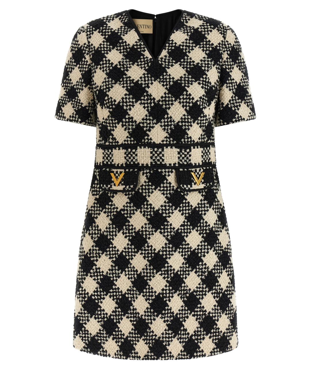 VALENTINO Белое хлопковое платье, фото 1