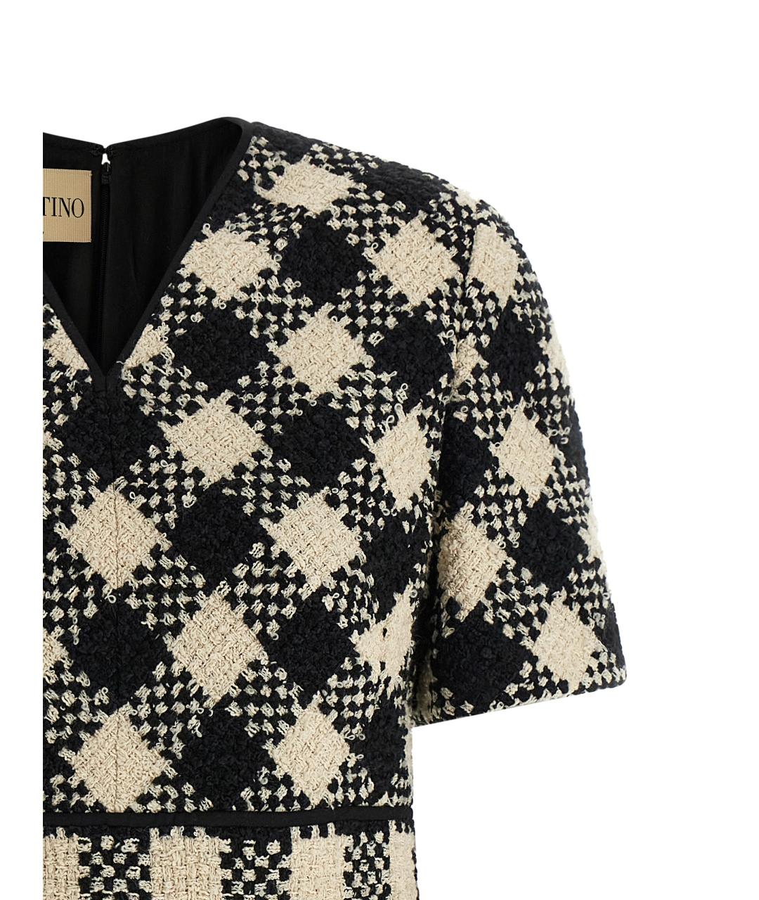 VALENTINO Белое хлопковое платье, фото 3