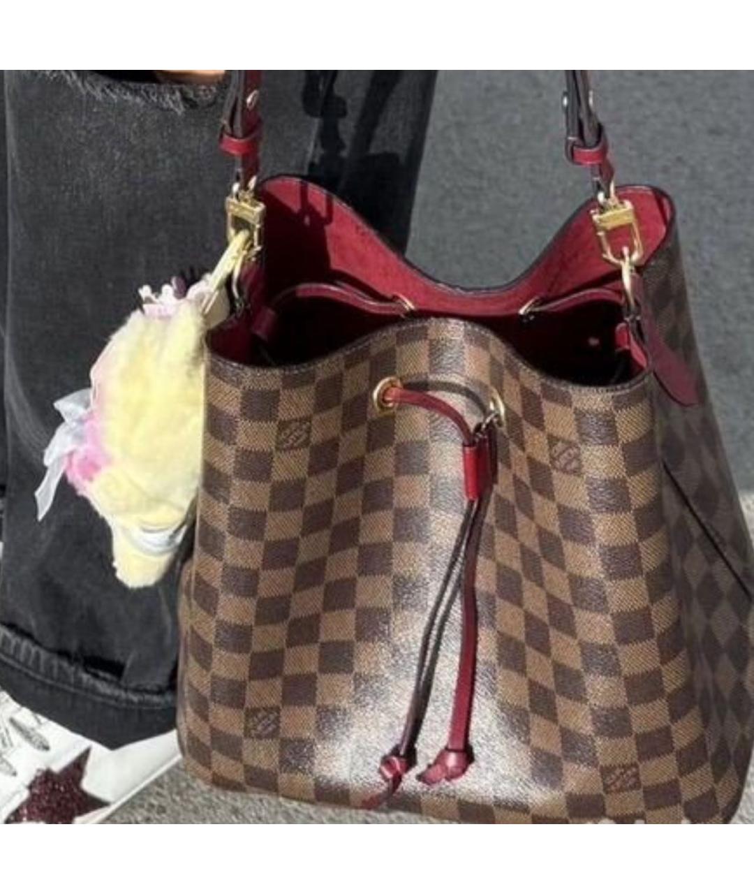 LOUIS VUITTON Коричневая сумка тоут, фото 5