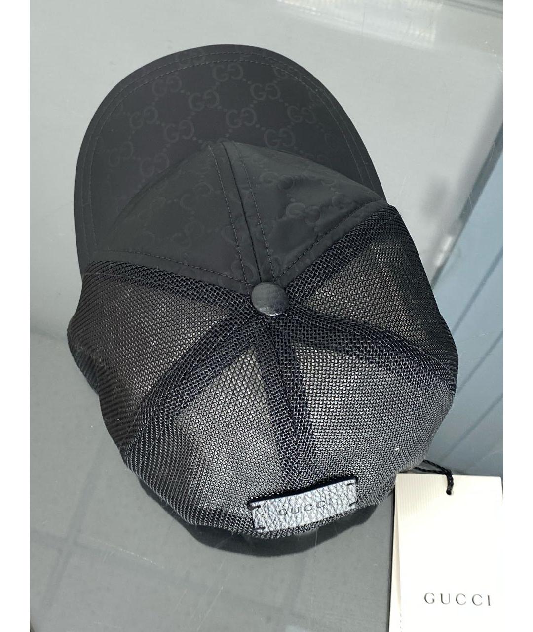 GUCCI Черная кепка, фото 3