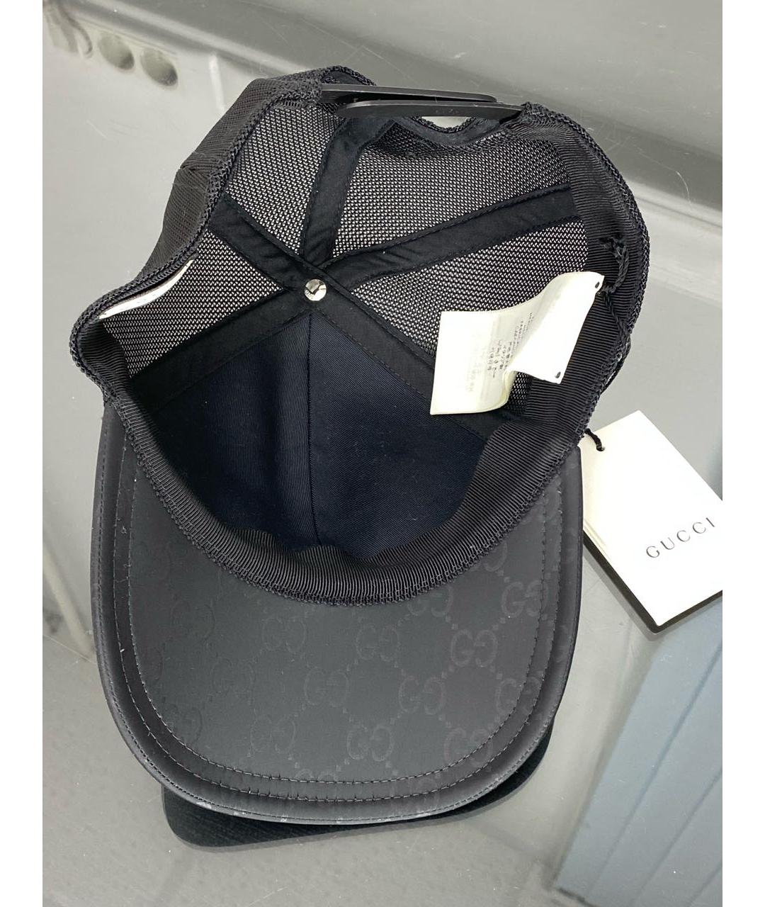 GUCCI Черная кепка, фото 6