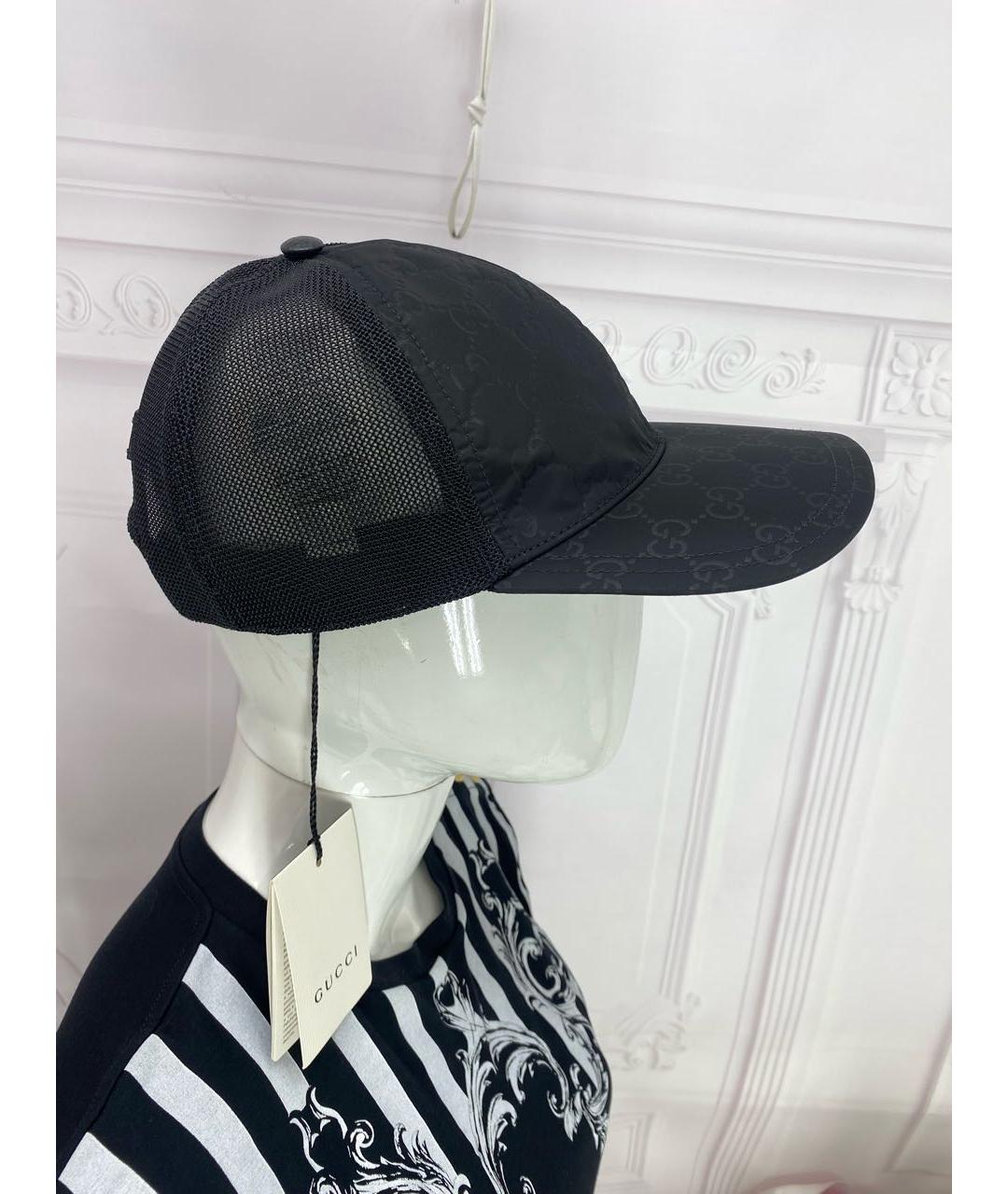 GUCCI Черная кепка, фото 2