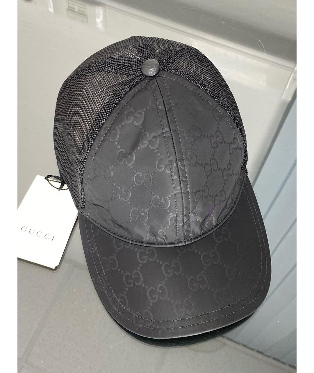 GUCCI Черная кепка, фото 5