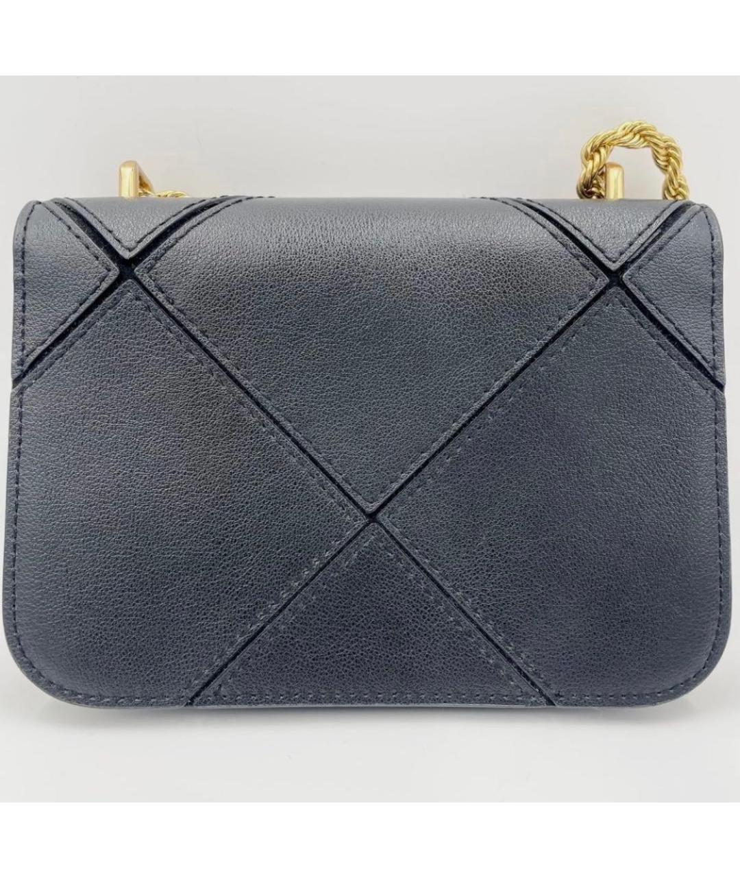 TORY BURCH Черная кожаная сумка через плечо, фото 2