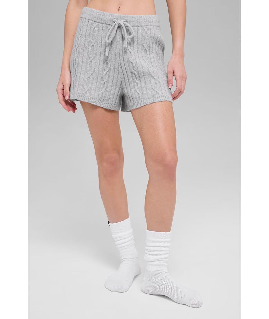 ALO YOGA Серые шорты, фото 4