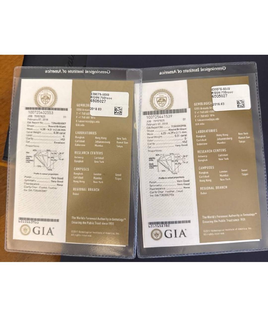 CHOPARD Золотые серьги из розового золота, фото 5