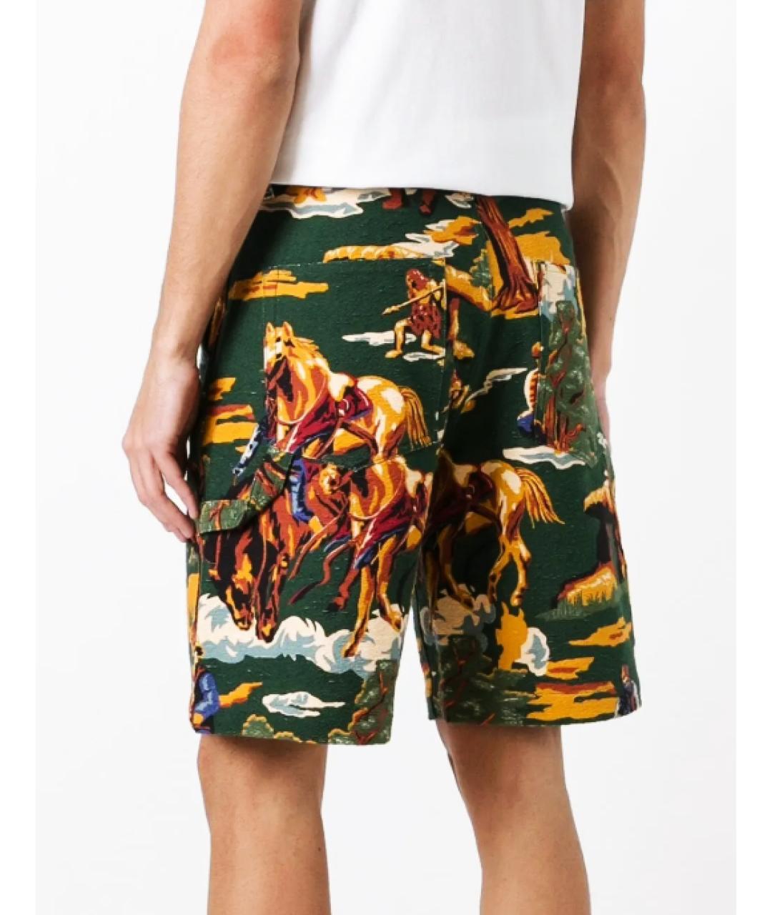 STELLA MCCARTNEY Мульти хлопковые шорты, фото 3