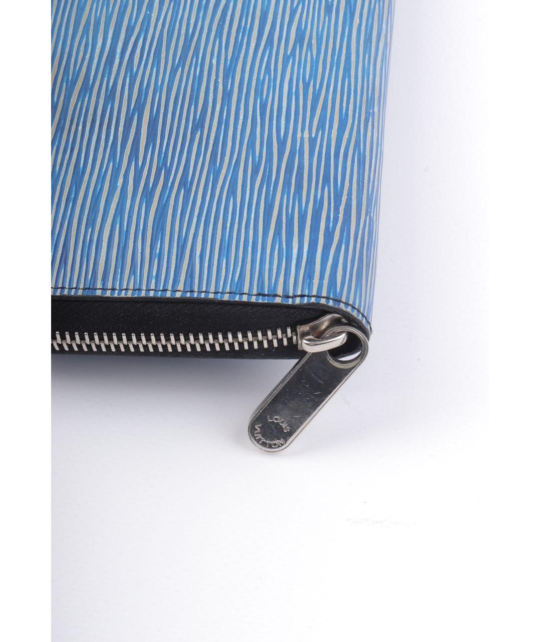 LOUIS VUITTON Голубой кошелек, фото 3