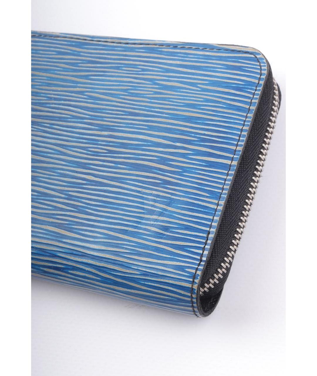 LOUIS VUITTON Голубой кошелек, фото 2