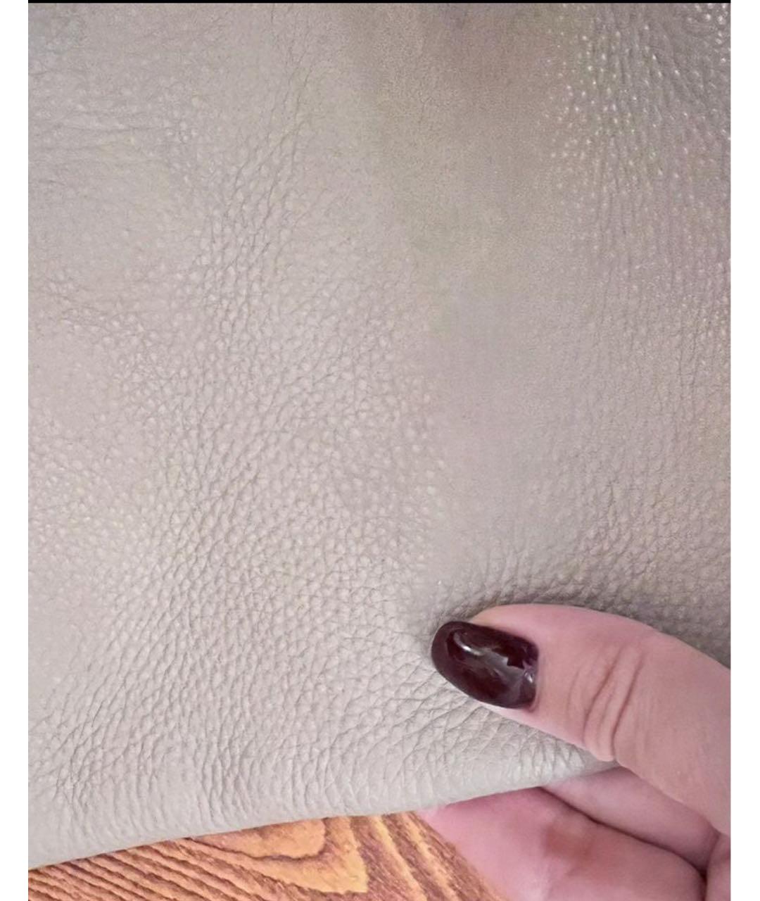 GIUSEPPE ZANOTTI DESIGN Бежевые кожаные сапоги, фото 6