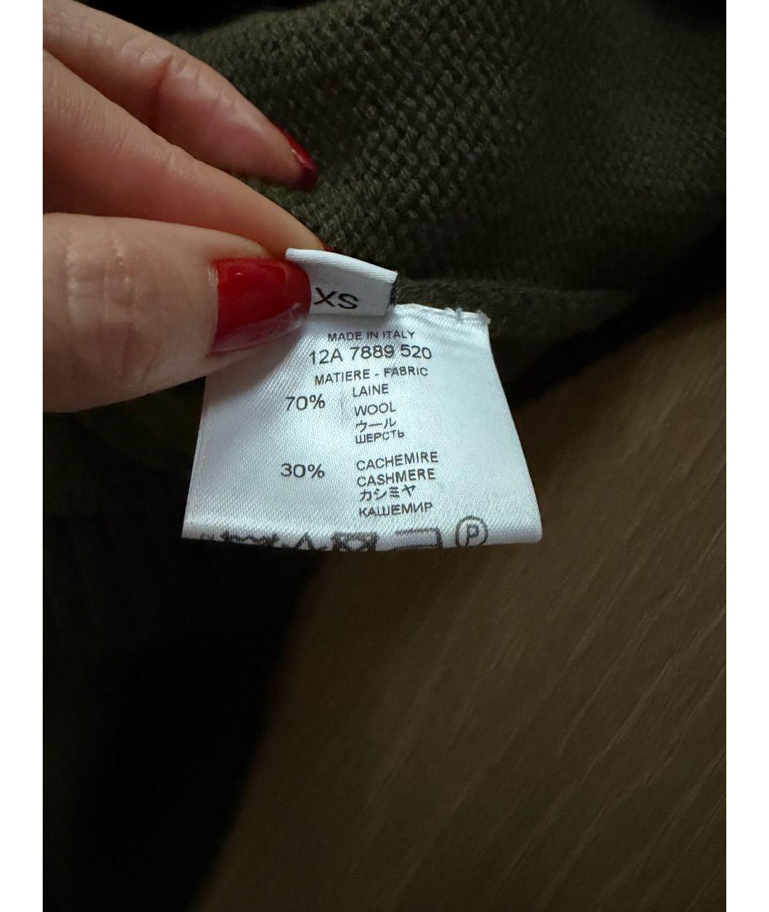 MARNI Антрацитовый шерстяной джемпер / свитер, фото 5