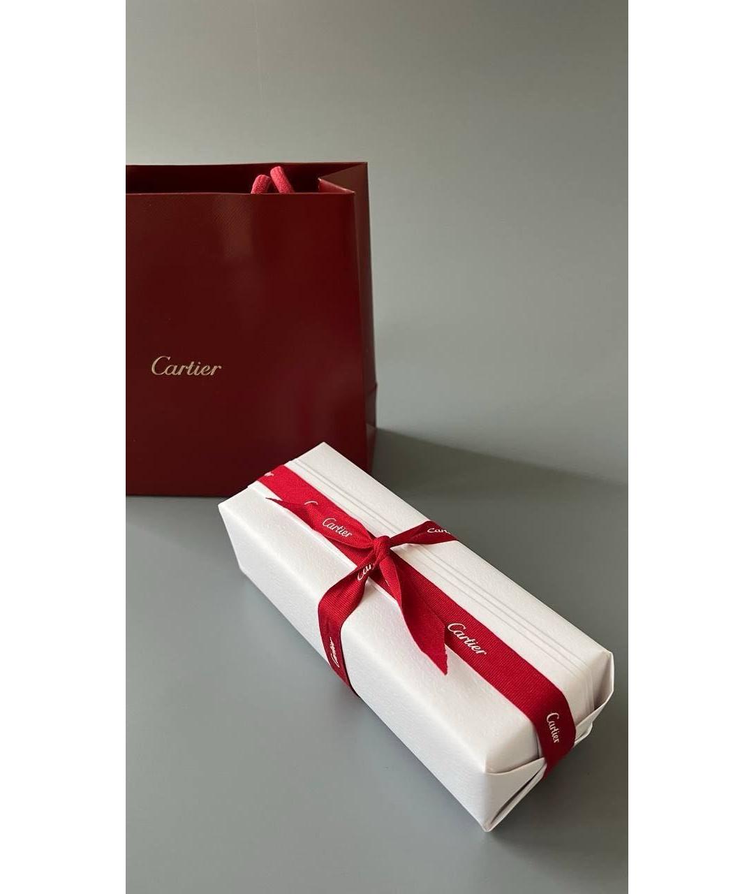 CARTIER Золотые металлические солнцезащитные очки, фото 7