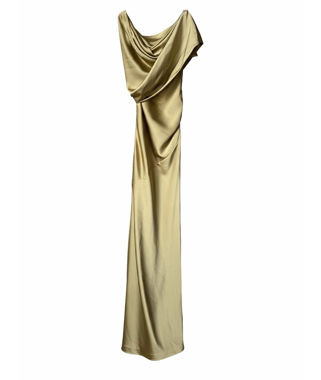 entire studios Золотое вечернее платье, фото 1