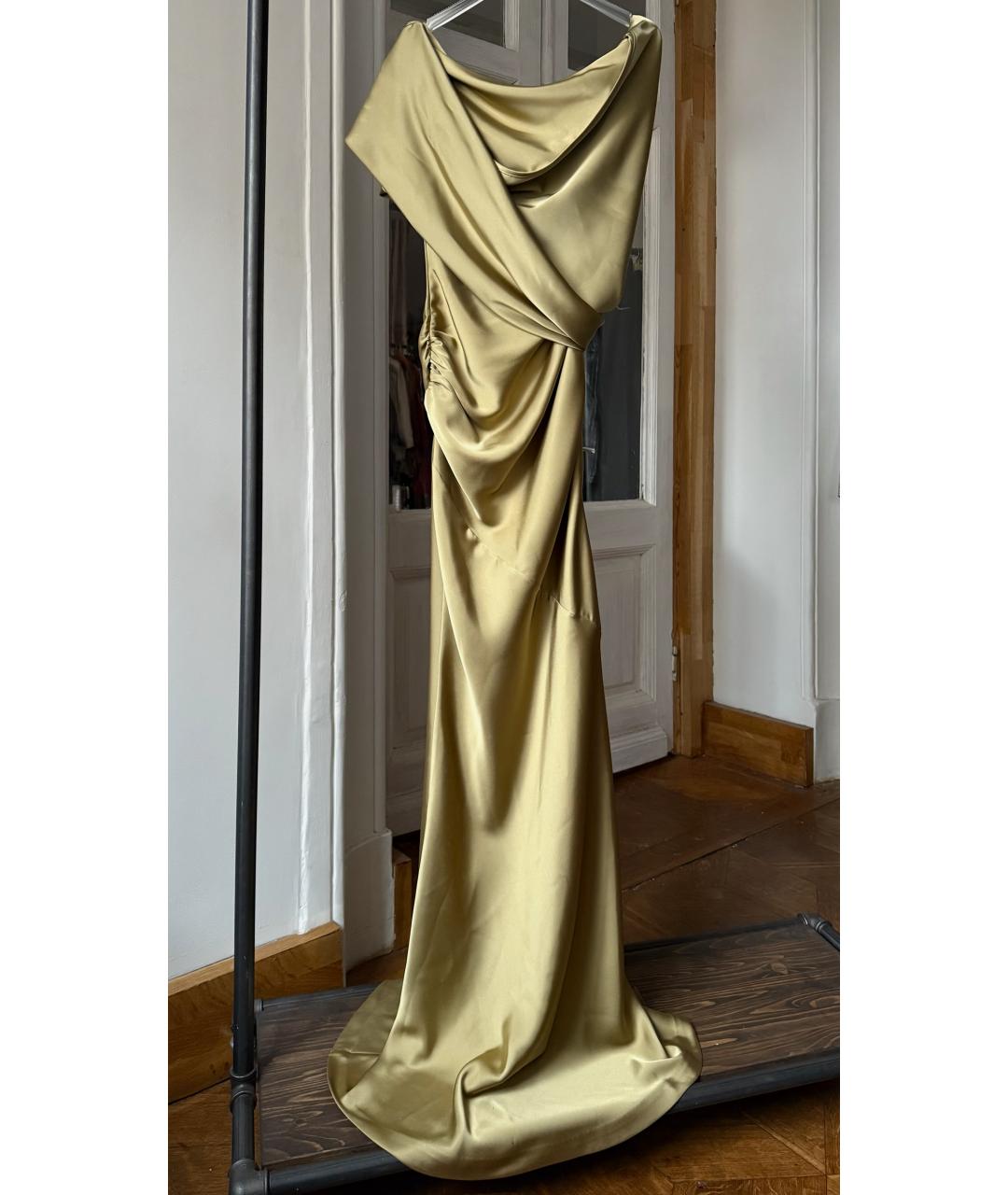 entire studios Золотое вечернее платье, фото 2