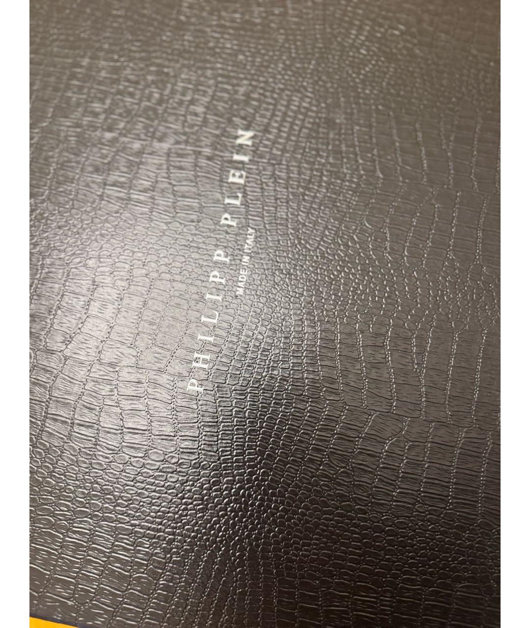 PHILIPP PLEIN Белые кожаные ботинки, фото 4