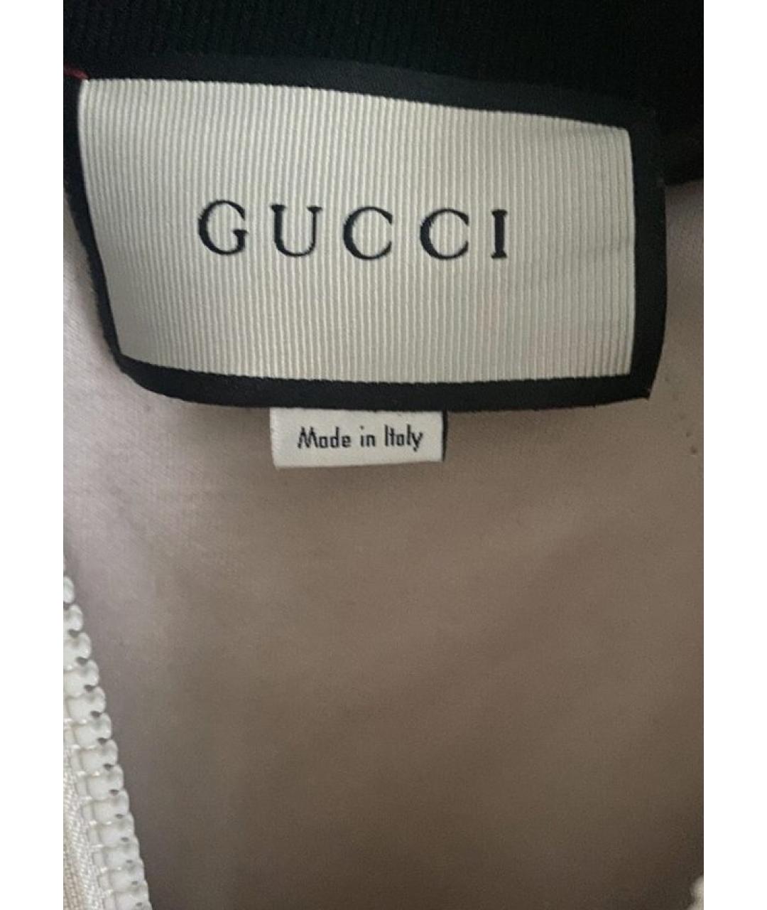 GUCCI Мульти полиэстеровое повседневное платье, фото 8