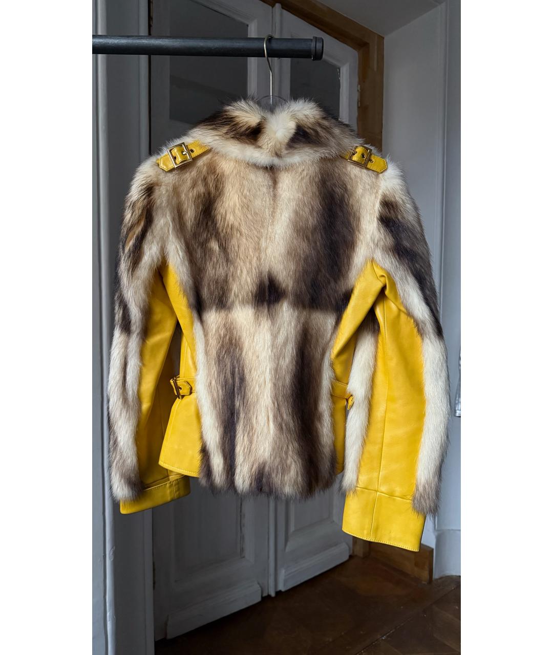 DOLCE&GABBANA Мульти меховая куртка, фото 2