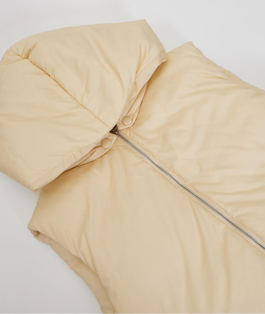 CELINE Бежевый хлопковый жилет, фото 3