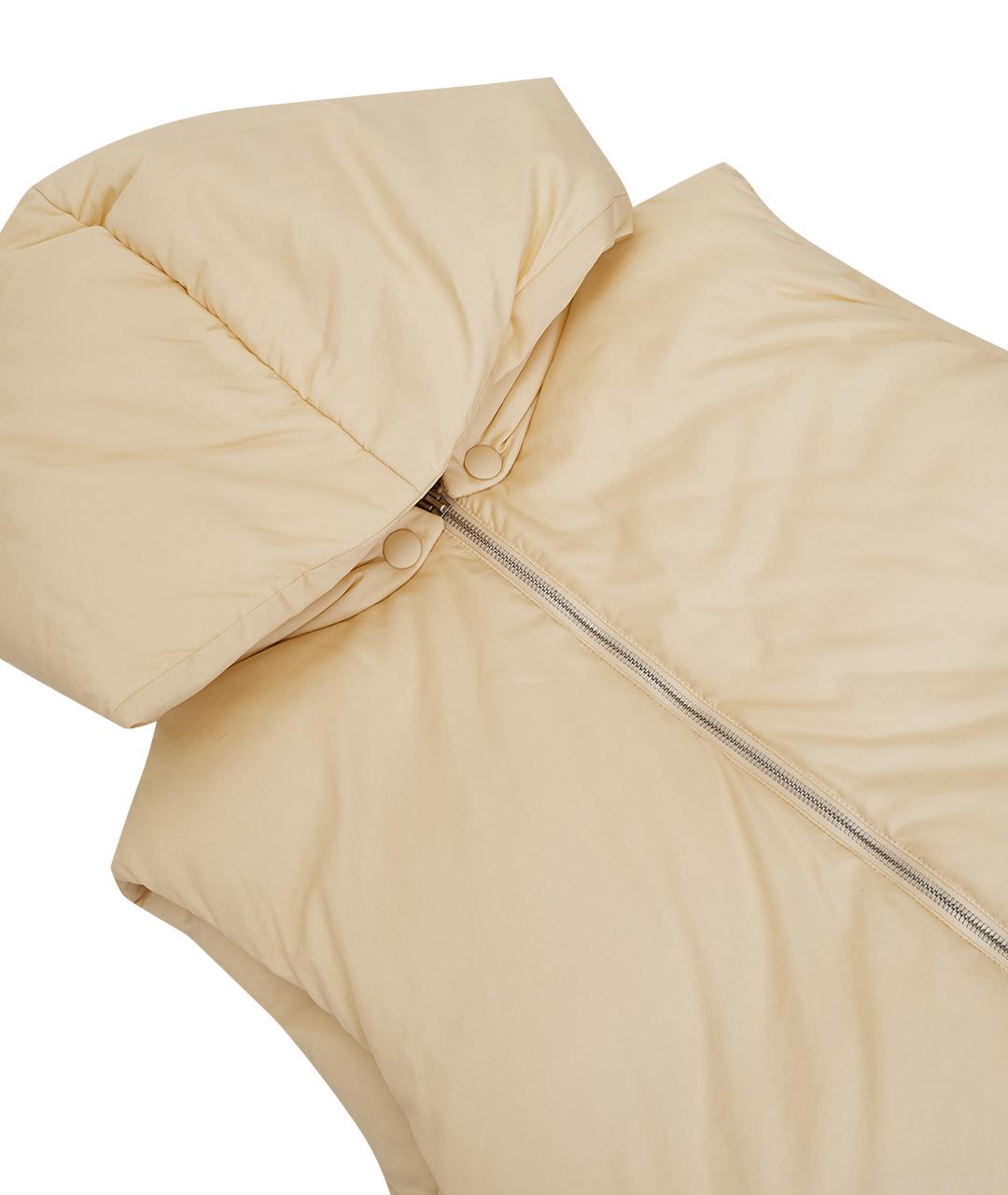 CELINE Бежевый хлопковый жилет, фото 9