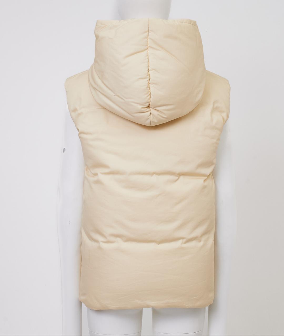 CELINE Бежевый хлопковый жилет, фото 2