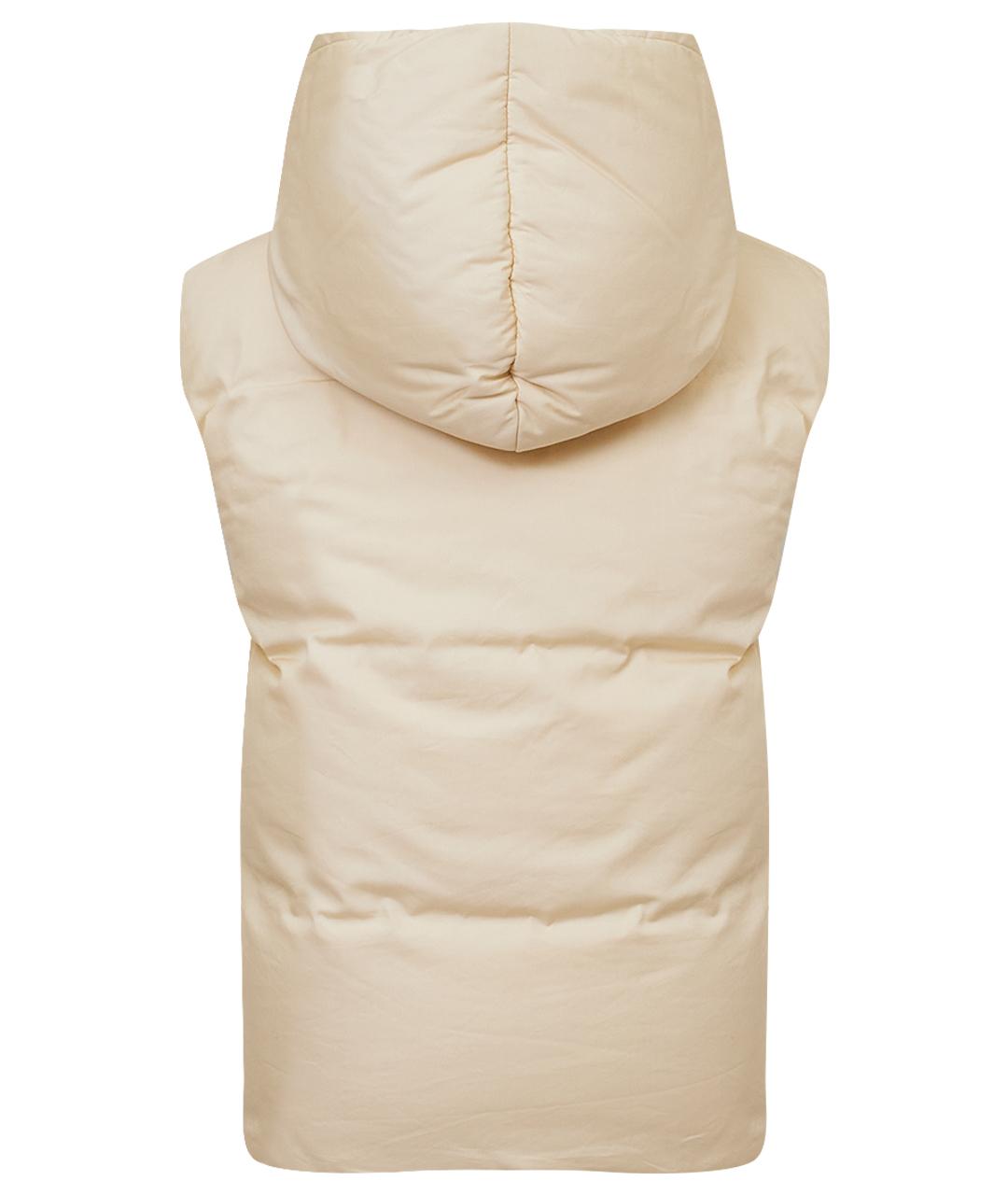 CELINE Бежевый хлопковый жилет, фото 10