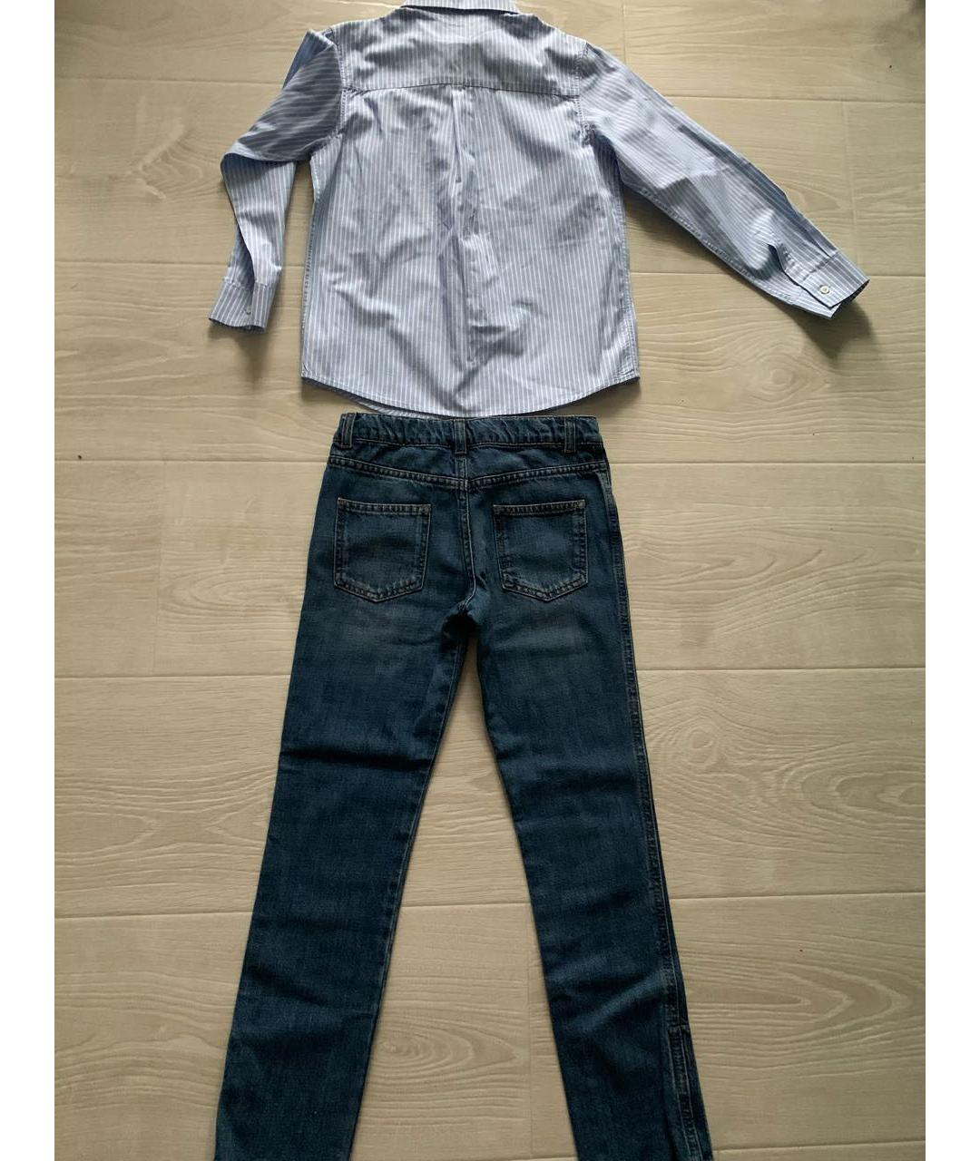 GUCCI Синий хлопковый комплект, фото 2