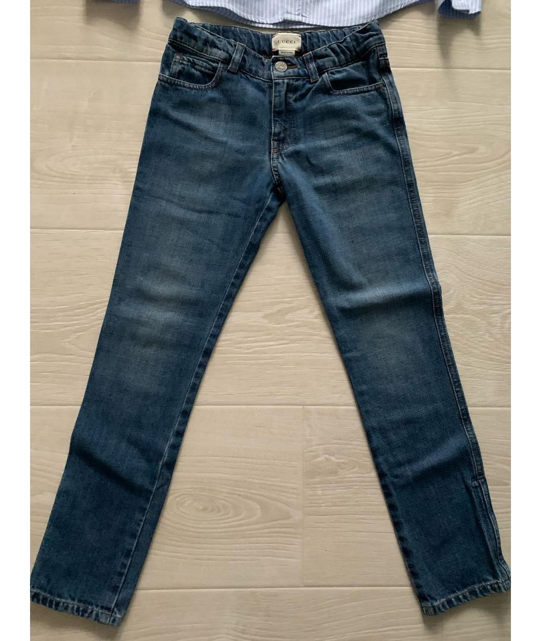 GUCCI Синий хлопковый комплект, фото 5