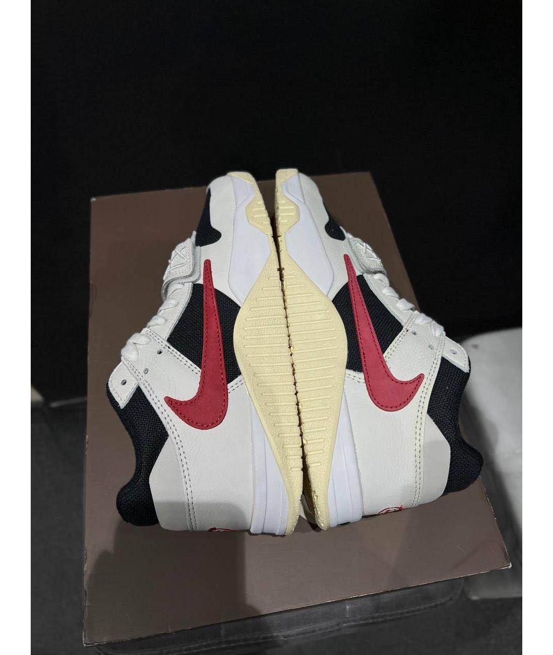 JORDAN Мульти кожаные высокие кроссовки / кеды, фото 5