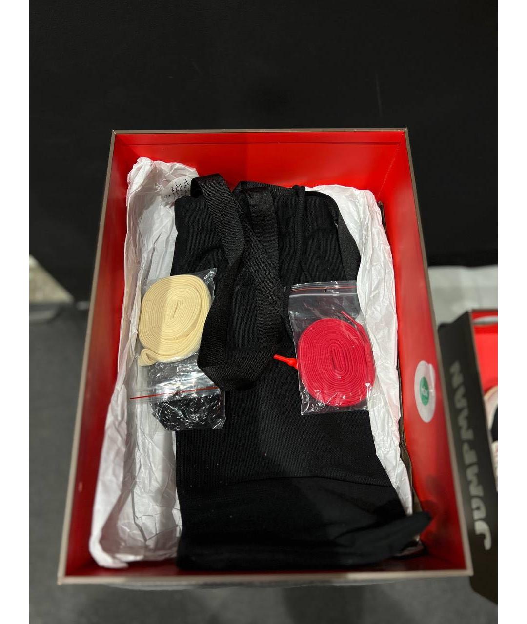 JORDAN Мульти кожаные высокие кроссовки / кеды, фото 3