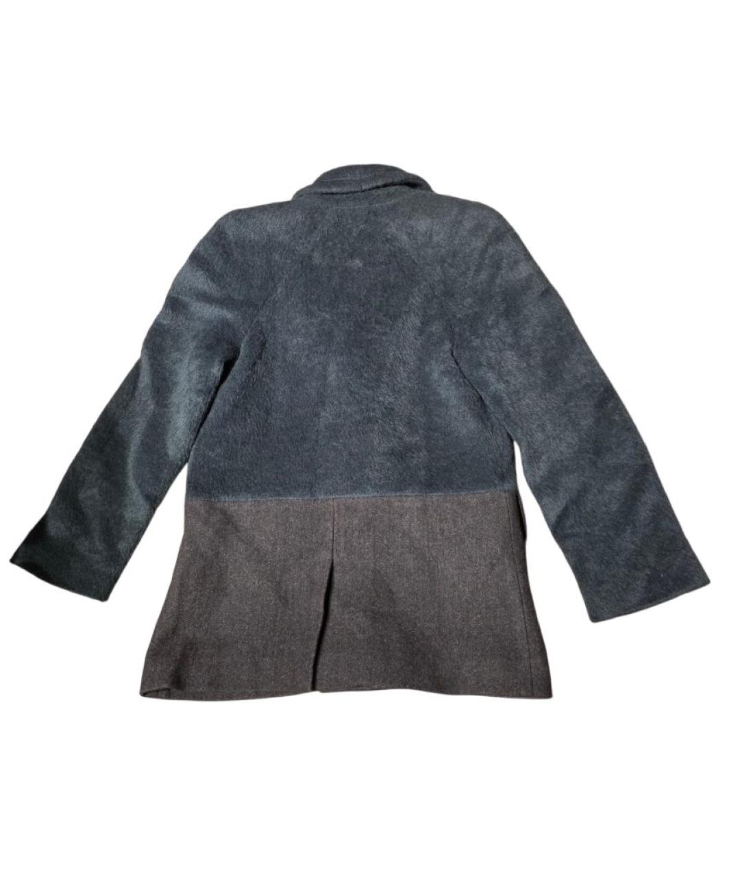 ALEXANDER WANG Зеленые шерстяное пальто, фото 2