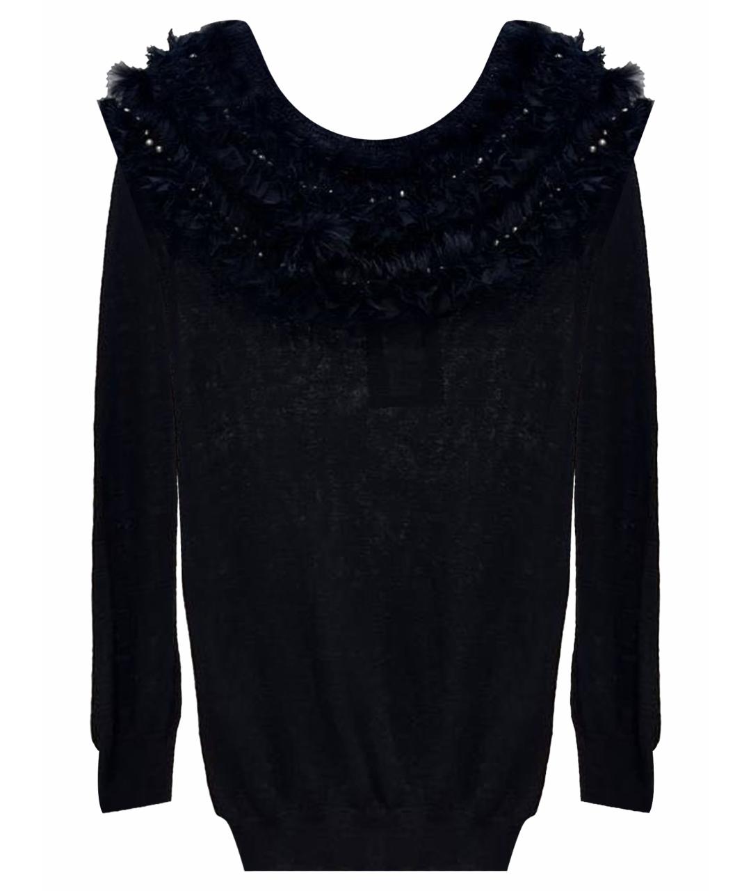 BLUMARINE Черный джемпер / свитер, фото 1