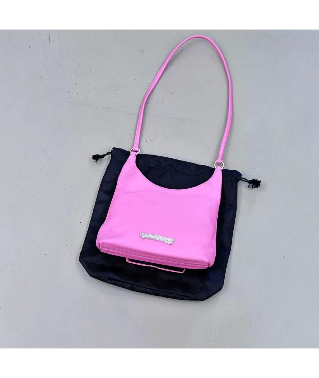 CHROME HEARTS Розовая сумка тоут, фото 2