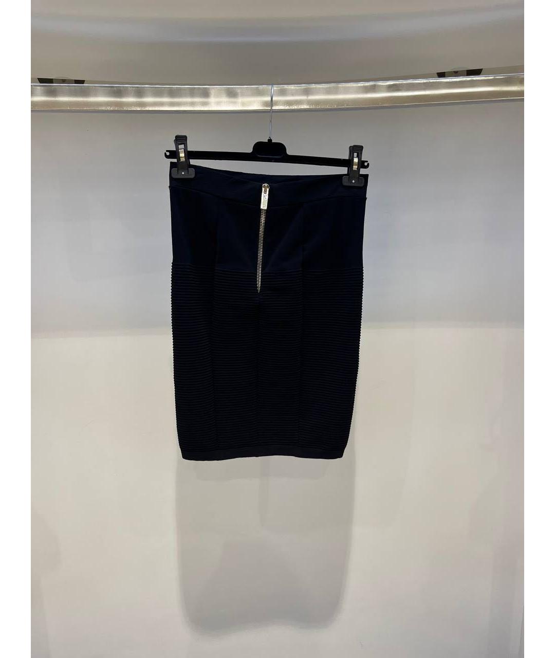 BLUMARINE Черная юбка миди, фото 2