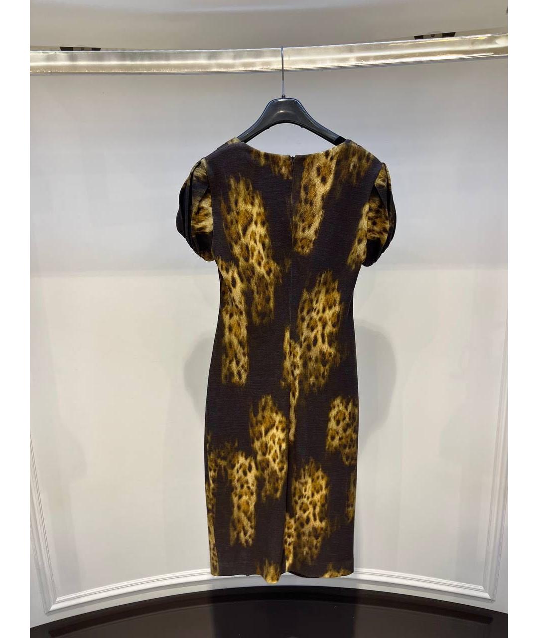 BLUMARINE Коричневое повседневное платье, фото 2