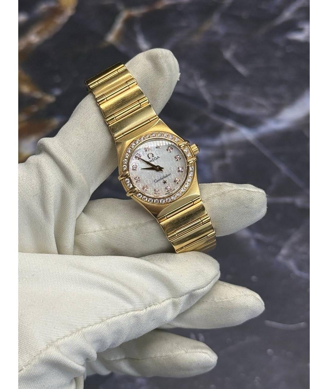 OMEGA Золотые часы из розового золота, фото 2